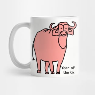 Year of the Ox Rose Mug